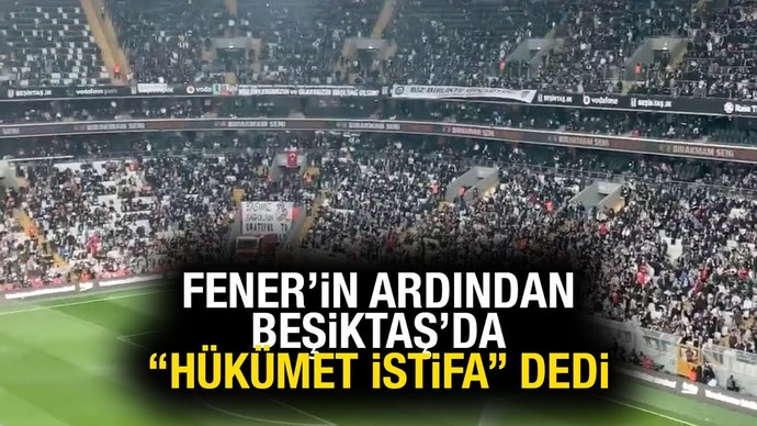 Hükümet İstifa sloganları atan taraftar hakkındaki düşünceleriniz neler?