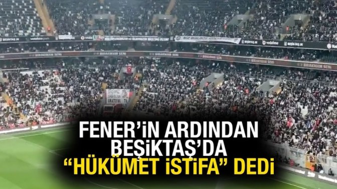 Hükümet İstifa sloganları atan taraftar hakkındaki düşünceleriniz neler?