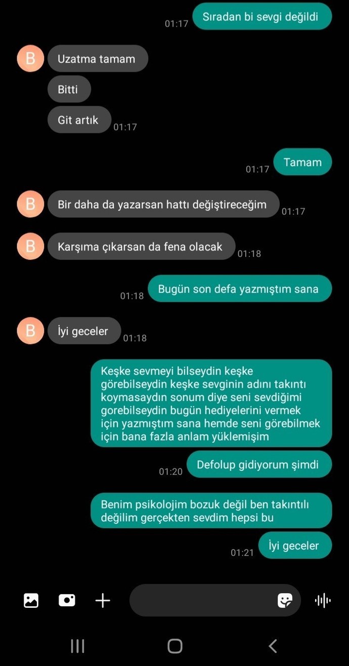 Sevdiğim kızın karşısına çıksam ne olur?