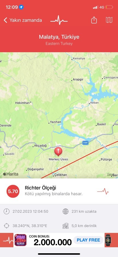 Malatyada 5.7 büyüklüğünde deprem meydana geldi! Bu depremlerin sonu yok mu?