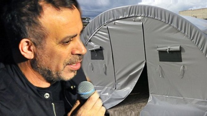 Haluk Levent, "Kızılay'dan çadırın tanesini 22.000 liradan satın aldık" dedi! Sizce pahalı değil mi?