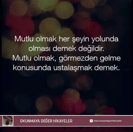 Mutlu olabiliyor muyuz?