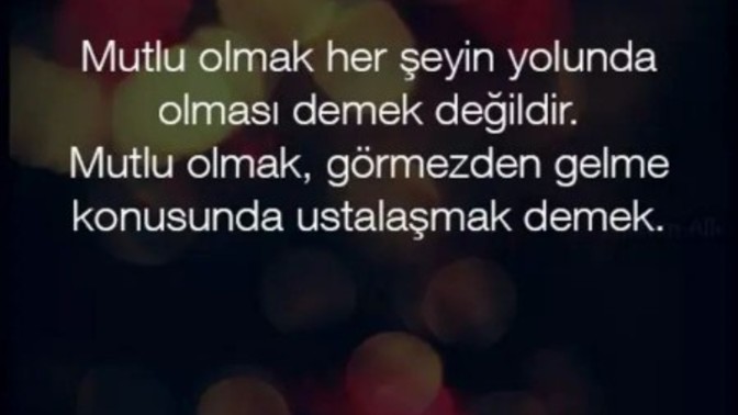 Mutlu olabiliyor muyuz?