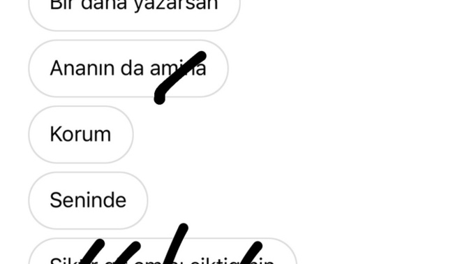 Konuşdum bi çoçuk küfürler etti bana fakeden ama sizce ona sorsami neden bu hakaretler?