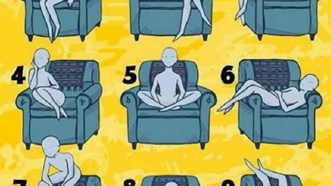 Sizin favori oturuş şekliniz hangisi?