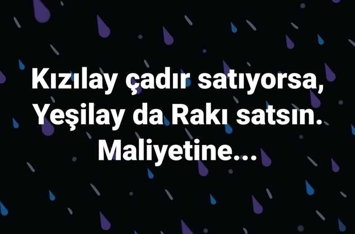 Haluk Levent " Kızılay'dan parayla çadır ve gıda satın aldık" dedi! Bu rezalet hakkında ne düşünüyorsunuz?