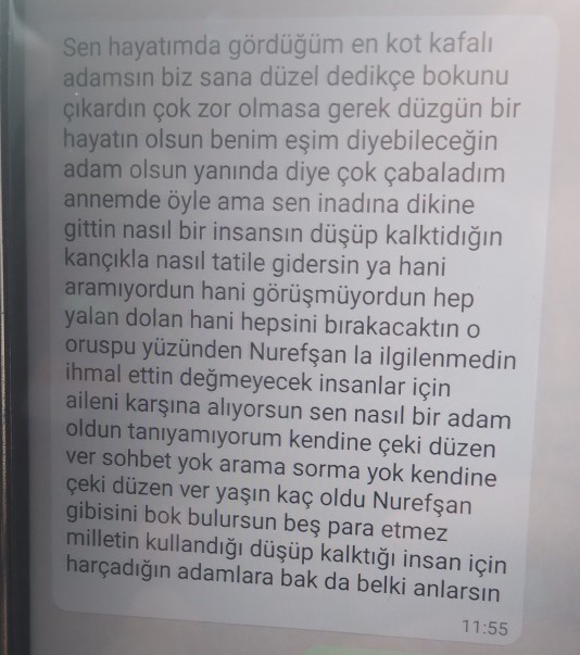 Sizce haklı mı sevgilim?