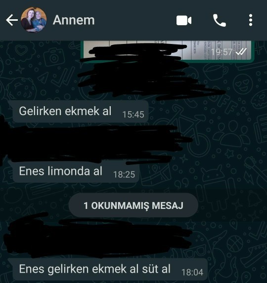 Neyim oğlum ben getir miyim?