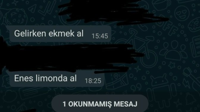 Neyim oğlum ben getir miyim?