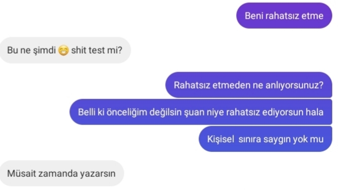 Rahatsız etme sözünden neden anlamıyor insanlar?