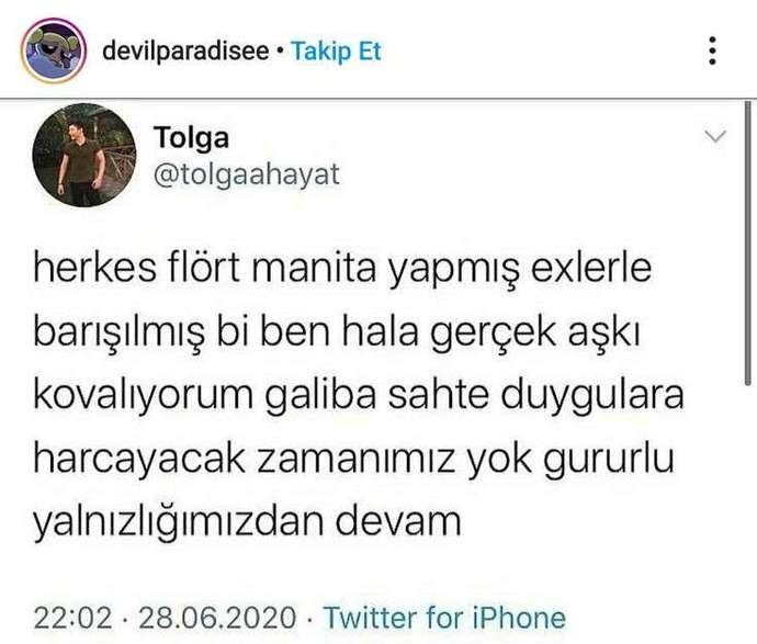 Hoş gerçek aşk var mı o da tartışılır