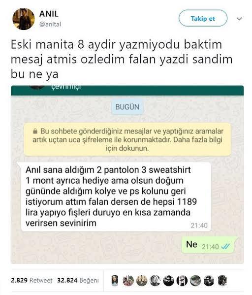 İlişki bitince eşyalarını hediyelerini geri istemek doğru mu, eski sevgilim istedi de?