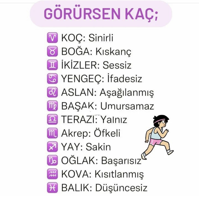 Kaçan kaçana 😂