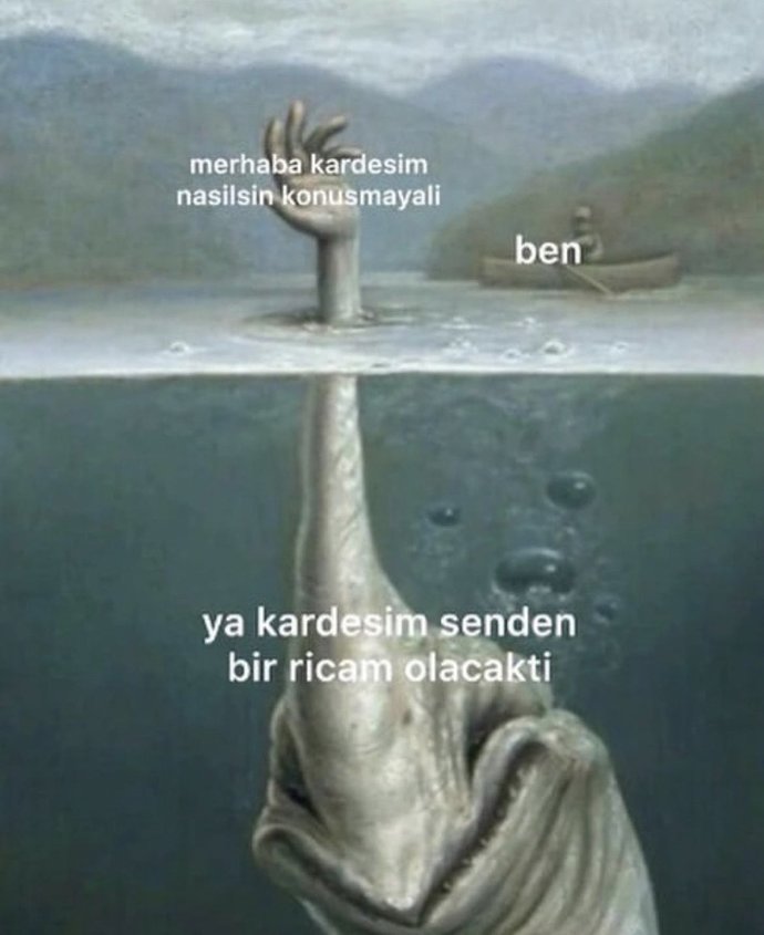 İşi düşünce mesaj atanlara cevap veriyor musunuz?