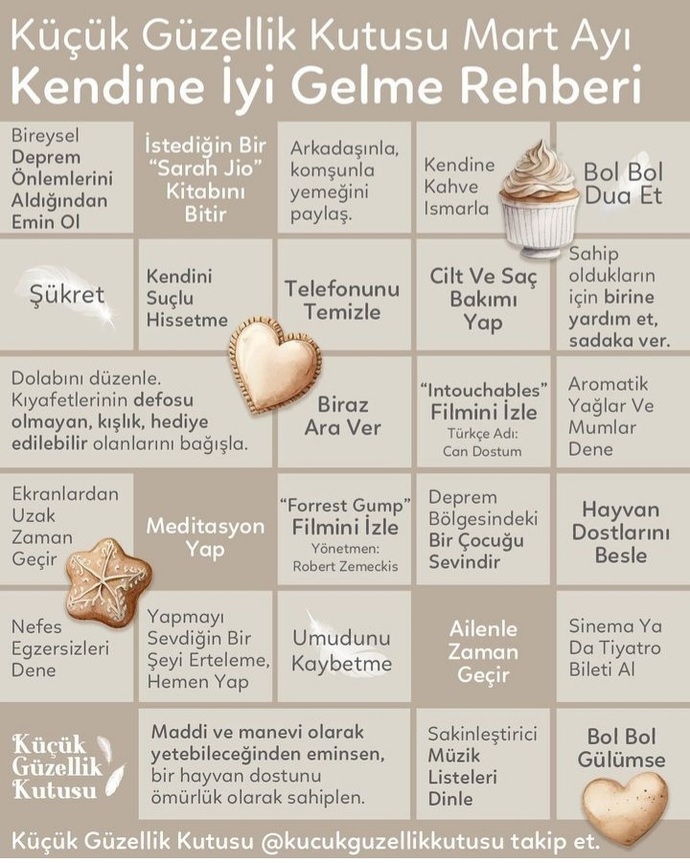 🌹Mart ayının güzel geçmesini istiyorsan insan ne yapmalı biliyormusun❤?