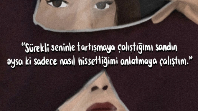 Hislerini anlatmaya çalışırken, hiç yorgun düştün mü?