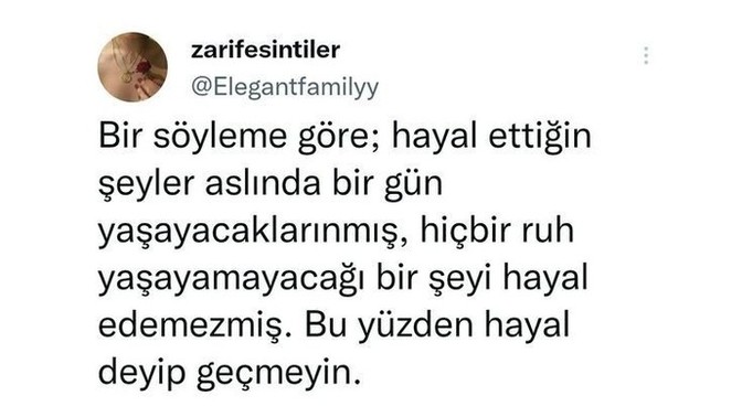 Hayal ettiklerinizi yaşadınız mı?