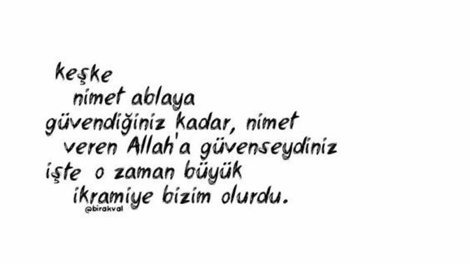 Senin keşke'lerin neler?