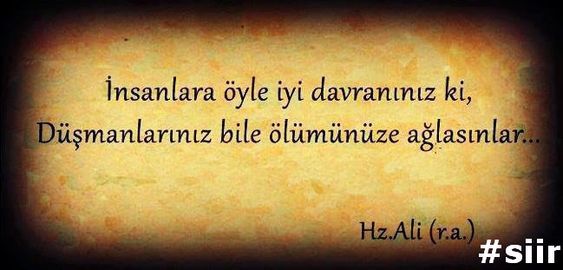 Herkese iyi davranın