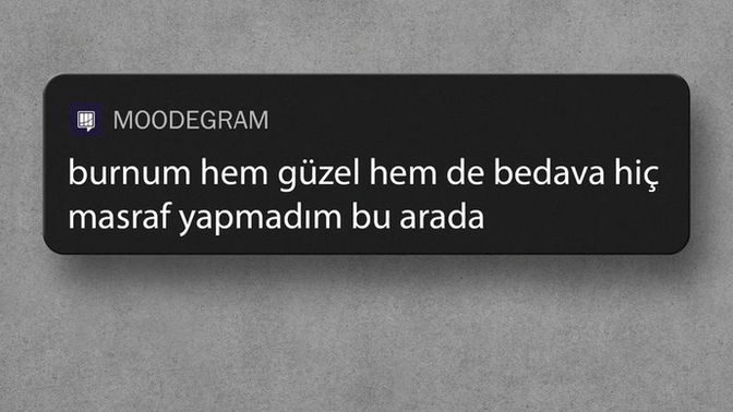Burnunuz güzel mi?
