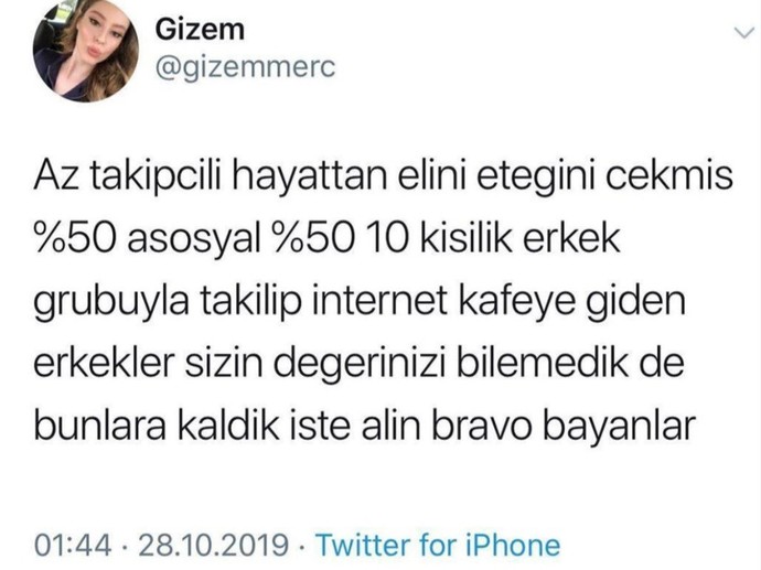 Az takipçili yakışıklı erkeklerin nesli tükendi mi?