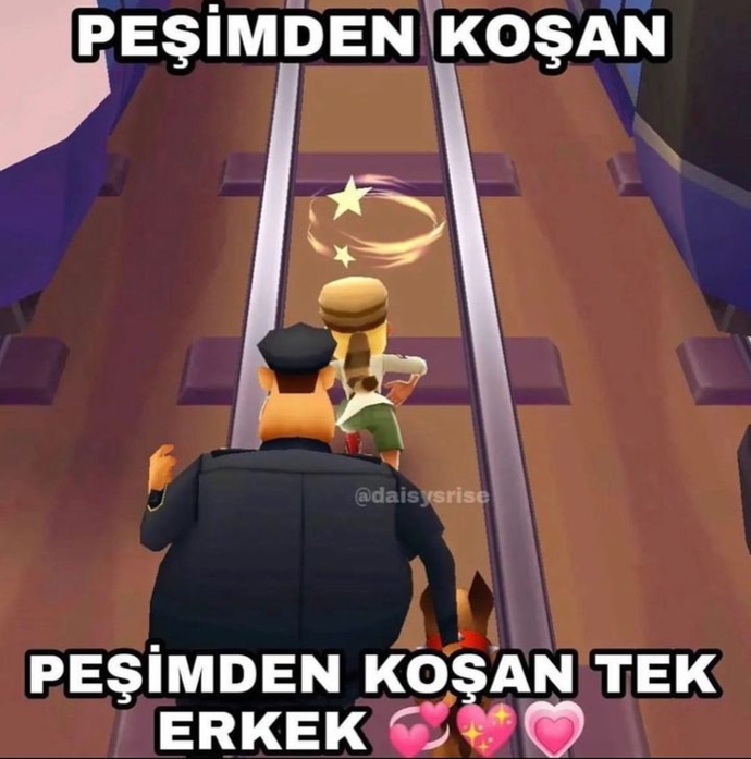 Peşinizden koşan birileri var mı?
