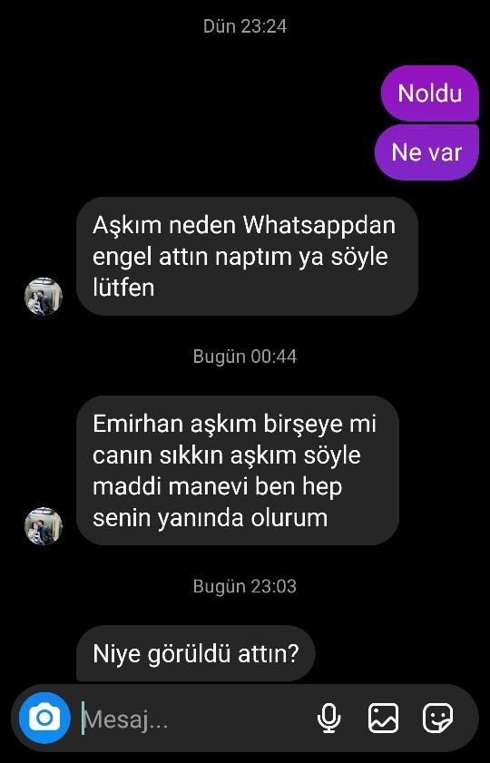 Herkes soruma bakabilir mi Son yazdığı cümlede ne demek istemiş?