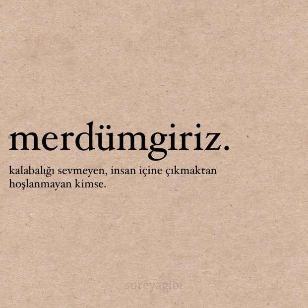 Merdümgiriz misiniz?