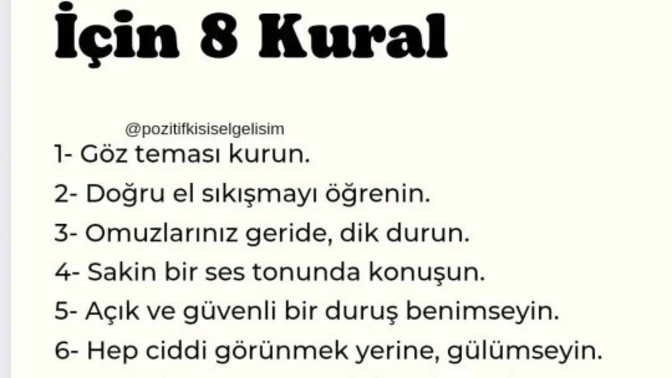 Beden diliniz ne kadar güçlü? 8 kuraldan kaçı sizde var?