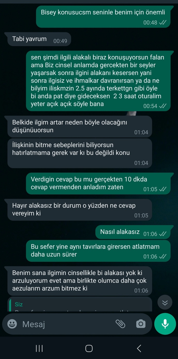 O yolun seni üzeceğeni bile bile yürümek nedir? Ben ne yapayım şimdi?