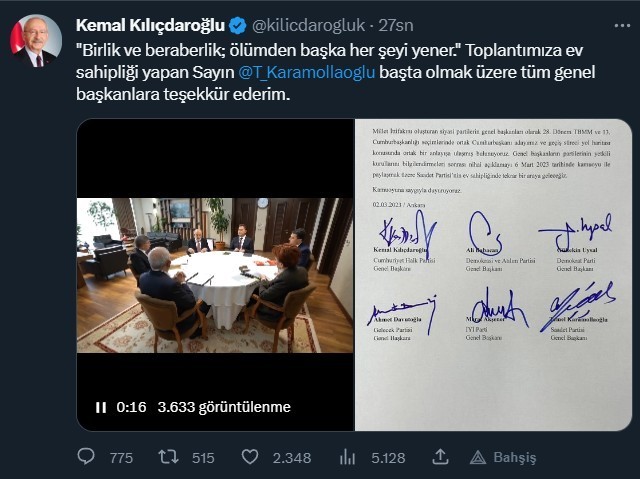 Kemal Kılıçdaroğlunun Aday Olması Hakkında Ne Düşünüyorsunuz?