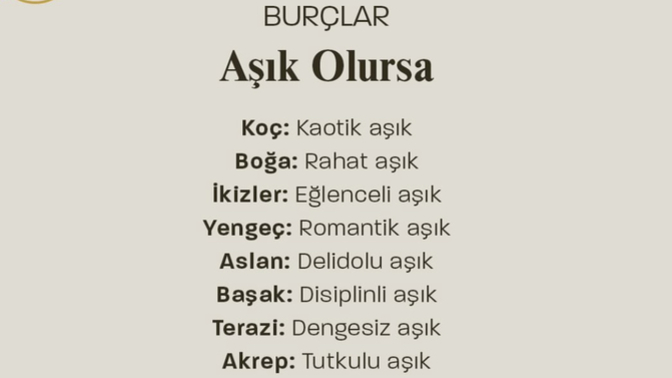 Burcuna göre sen nasıl bir aşıksın?