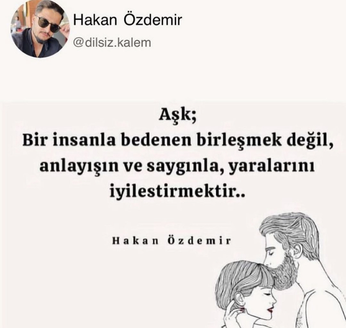 Aşkı sevişmek sananlara gelsin mi😄