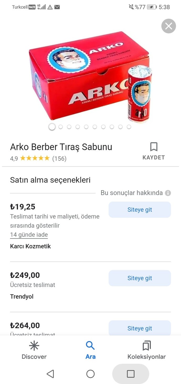 Yüzümü parlak olması için arko sabunu kullanıyorum sonra cildim kuru olur mu?