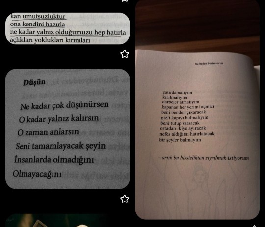 Kitaplardan alıntı sözleri sever misiniz?