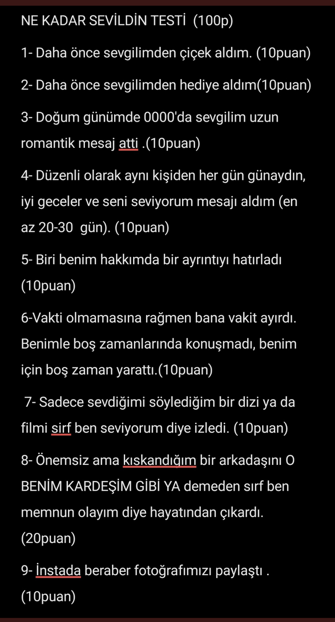 Haydi test çözmeye. Buyurunuz.