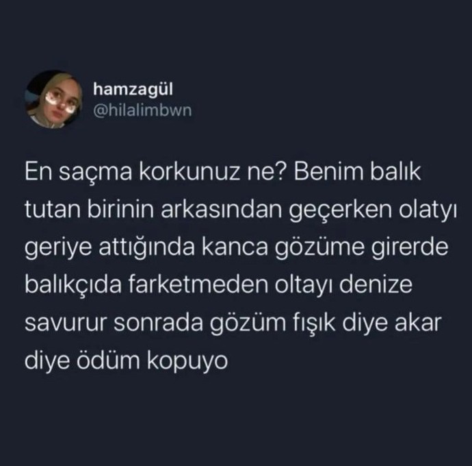 En saçma korkunuz nedir?