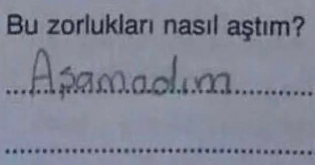Karşınıza çıkan zorlukları nasıl aşıyorsunuz?