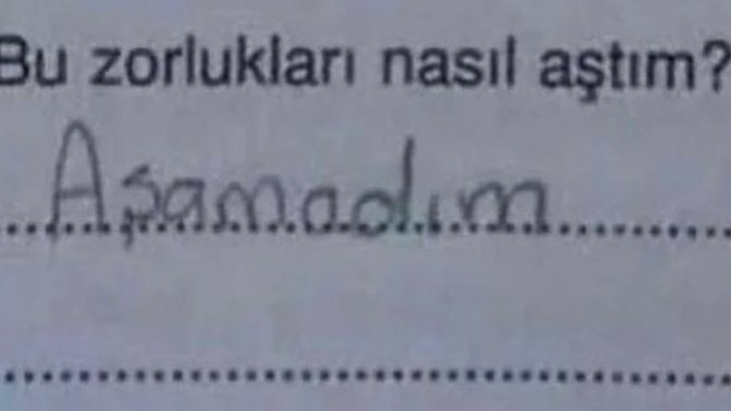 Karşınıza çıkan zorlukları nasıl aşıyorsunuz?