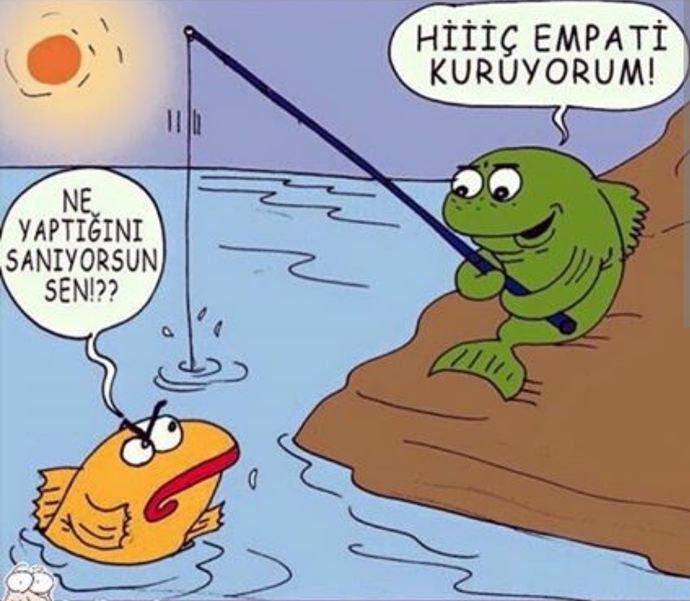 Bu sitedeki bir çok kişinin empati yapmaktan yoksun olduğunu düşünüyorum...