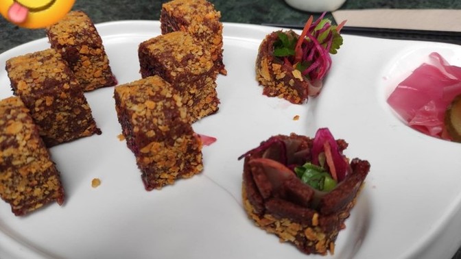 Hiç "çiğ köfte sushi" yedin mi?