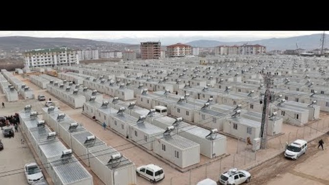 Konteyner kentte yaşamak ister misiniz?