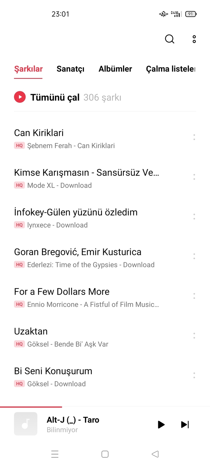Favori müzik listenize en son hangi müziği eklediniz?