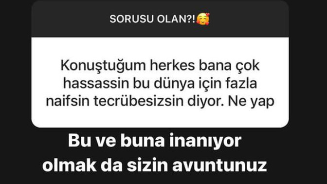 Instagram'da bir psikiyatriste sorduğum soruyu ve verilen cevabı nasıl değerlendiriyorsunuz?