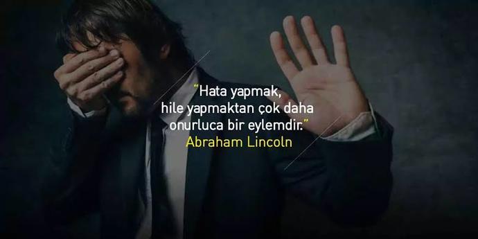 Yaptığınız hatalardan ders çıkartıyor musunuz?
