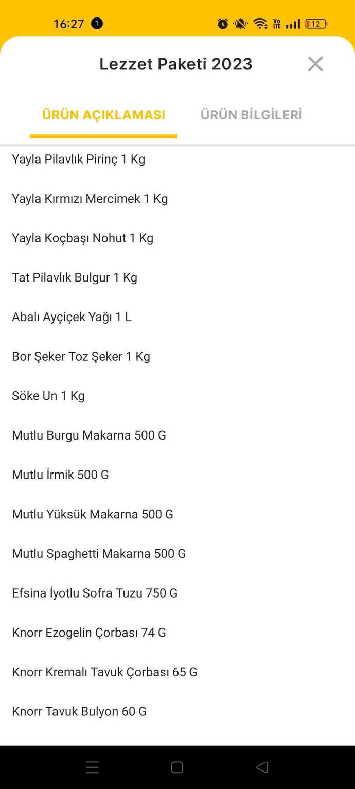 Ramazan paketleri yavaş yavaş ortaya çıkıyor! Sizce bu paket 430 TL eder mi?