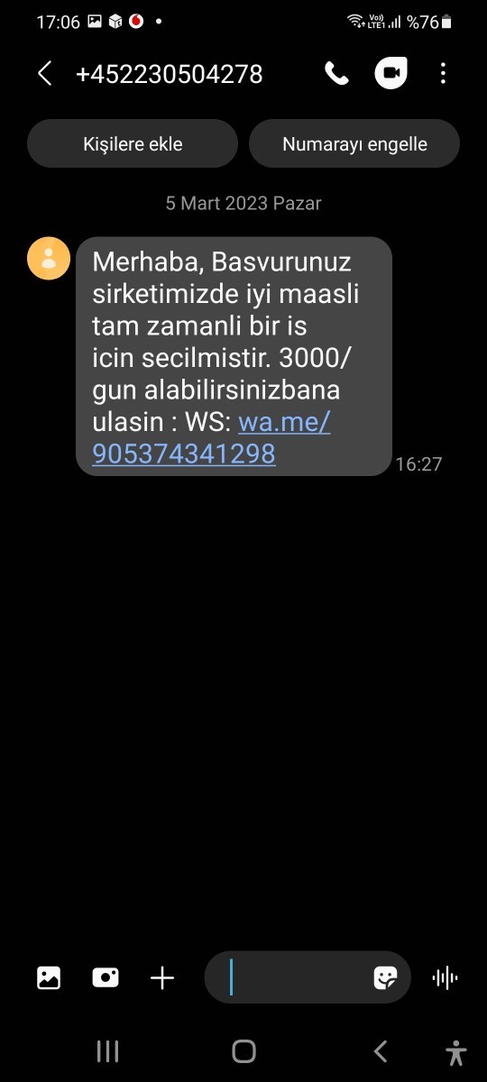 Başvurduğumu hatırlamıyorum, bunlar dolandırıcı olabilir mi?