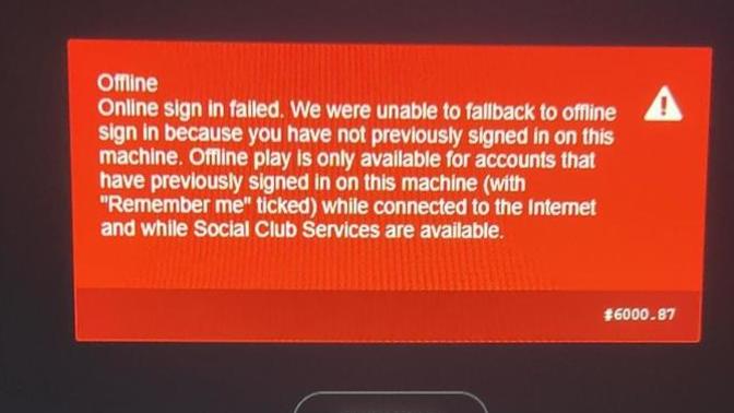 GTA 5 offline hatası nedendir?