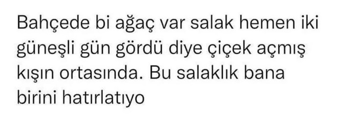 Size kimi hatırlattı bu?