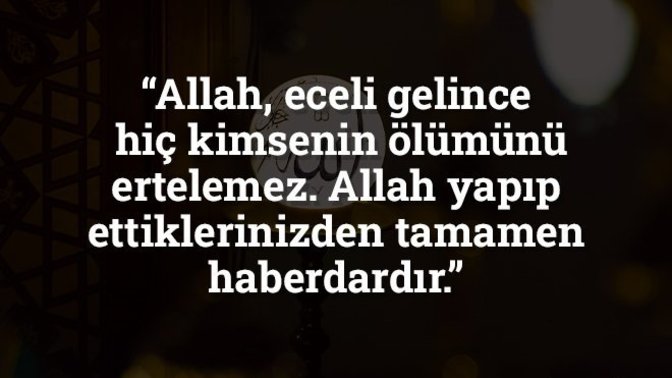 Eceli Allah'tan başka kimse bilebilir mi?